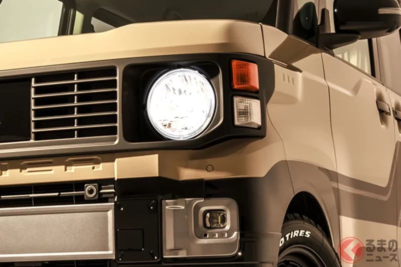 “Pajero臉”的「創新滑門SUV」登場!? 圓形雙燈＋方正車身超吸睛！復古風三菱「Delica Mini」…到底是什麼「DAMD DALI」