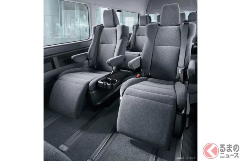 Toyota「雙側 Slide Door」的「10 人座 Hiace」!? 配備「雙側 Armrest」與「大型 Ottoman」，在第 2、3 排座椅提供高規格款待體驗！這款型錄未收錄的「Fine Tech Tourer」究竟是什麼？