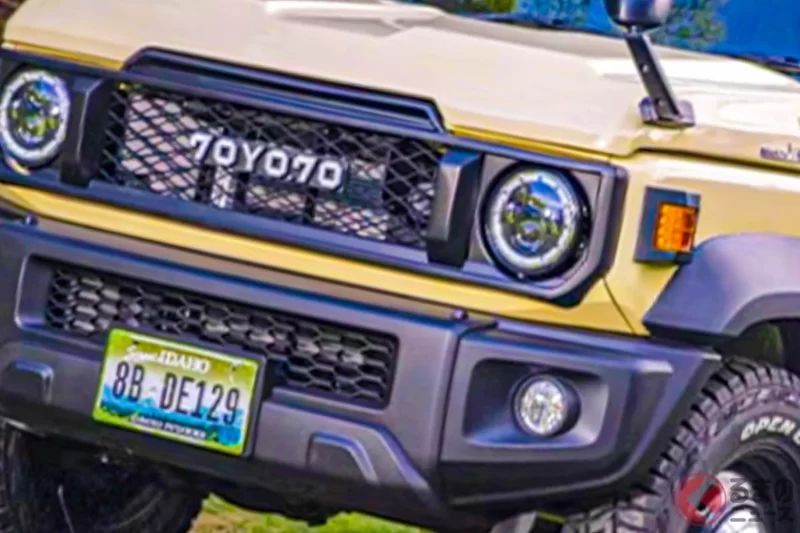 約440萬日圓的Toyota「“超小型”Land Cruiser」！？幾乎是kei car尺寸的「compact SUV」引發話題！竟然是Suzuki製的「Jimny Land 70YO.70」，也被網友大讚「做得很好」、「還原度超高」