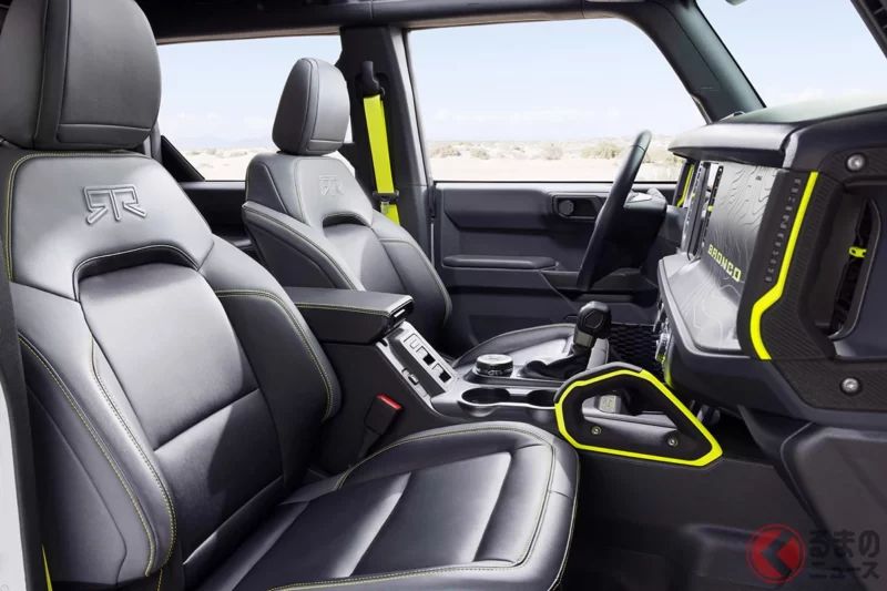 搭載「300馬力」2.3公升turbo引擎！全新「方正硬派越野4WD」亮相！復古外型＋專用suspension強化操控！還有「黃色點綴」專屬內裝的ford「bronco RTR」美規版是什麼車？