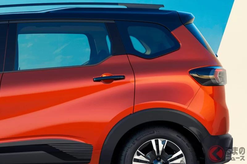 只要約99萬日圓的新車！全新「小型3排座minivan」登場！全長不到4m、接近Toyota Raize尺寸卻能坐「7人」！搭載1.0L直列3缸×MT的Renault「Triber」印度市場車型到底是什麼？