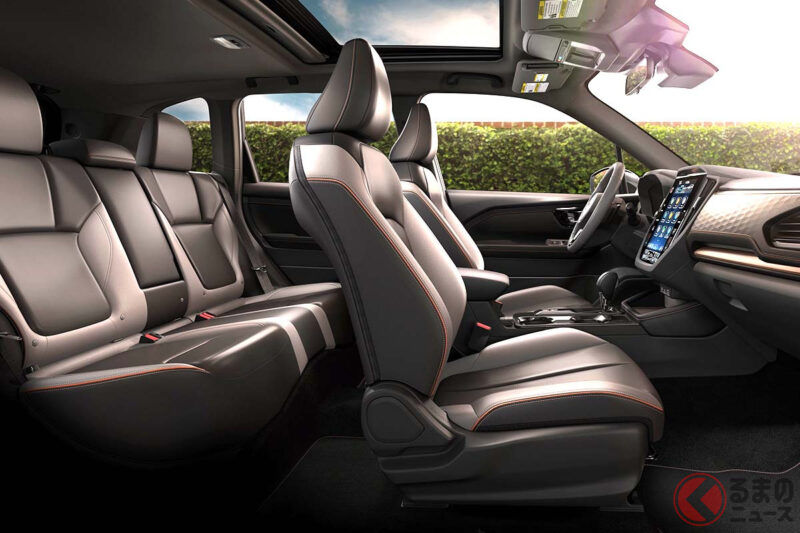 「超越Jimny」的220mm離地高！Subaru全新「“漆黑”SUV」登場！約580萬日圓擁有180匹馬力的「穩定行駛」＆「撥水座椅」很讚！Forester新規格的美國版本引發迴響