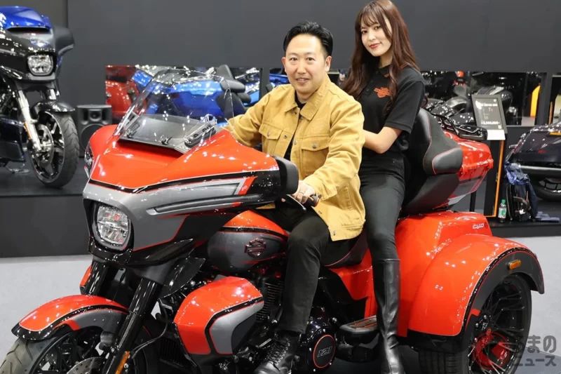 價格從553萬日圓起！“只要有汽車駕照就能騎”的「新型Harley」日本首次公開！搭載進化後的後避震，乘坐感更舒適！三輪車款「Road Glide 3」與「Street Glide 3 Limited」登場