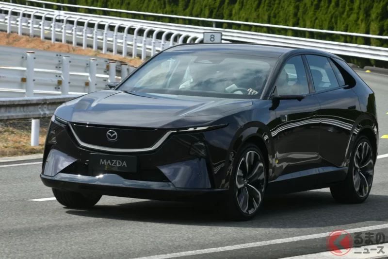 全長4.8m！Mazda全新「前衛“Coupe SUV”」引發關注！「無後視鏡」絕美車身×「紫色內裝」超近未來感！專為「中國市場」打造的「EZ-60」海外版本到底是什麼車？