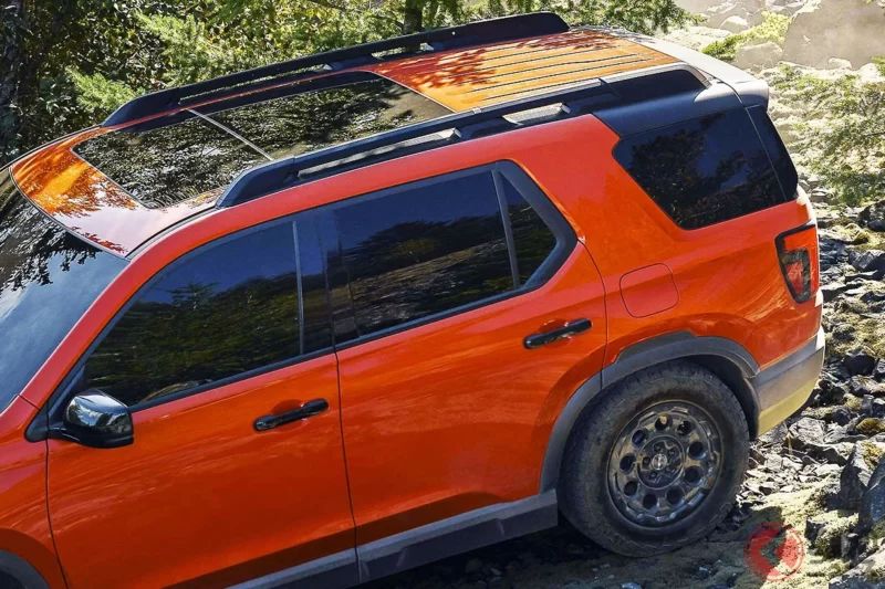 Honda「“新型”大型5人座SUV」詢問爆量湧入!? 幾乎Land Cruiser尺寸的巨大車身搭載強力「3.5L V6引擎＆4WD」！確定導入日本的「Passport」在販售現場也成為熱門話題