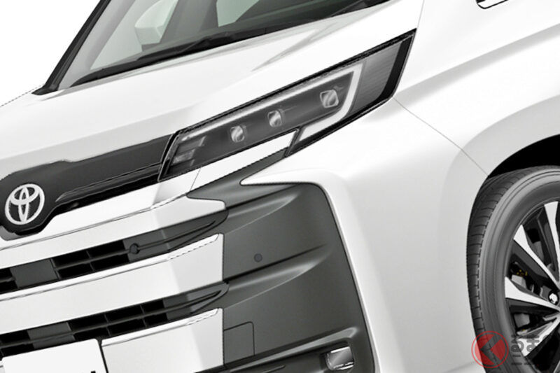 Toyota「全新3排7人座minivan」首次公開！全車標配帥氣aero套件!? 從銳利感轉為更俐落「簡潔前臉」的大幅進化改良版「新型Noah」預計5月上市！