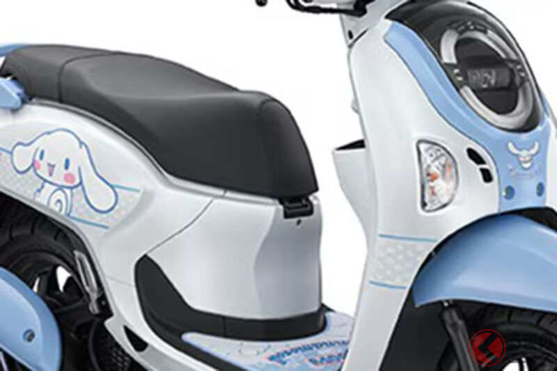 Sanrio粉絲必看!? Honda與「Cinnamoroll」聯名！在泰國發表的Scoopy限定車款，Silverback已開始接受預約！