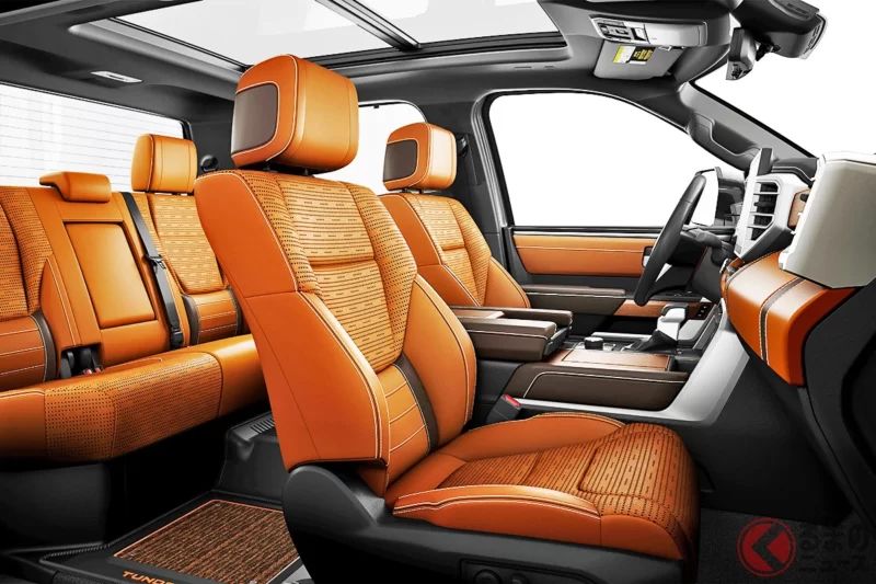 比「Land Cruiser」還要大！Toyota全新「“5人座”4WD」登場！超豪華內裝×全長約6公尺的超霸氣車身超吸睛！大型grille也很有存在感的「美國製Toyota車」——「全新Tundra」是什麼？