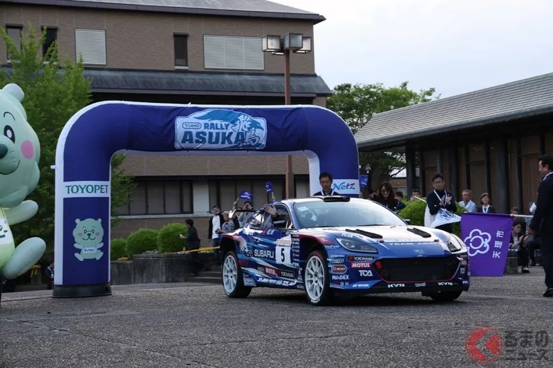 Subaru 的四輪驅動 BRZ，也就是「Spec Z」正式迎來實戰首秀！全日本拉力賽第3站在奈良正式開幕！
