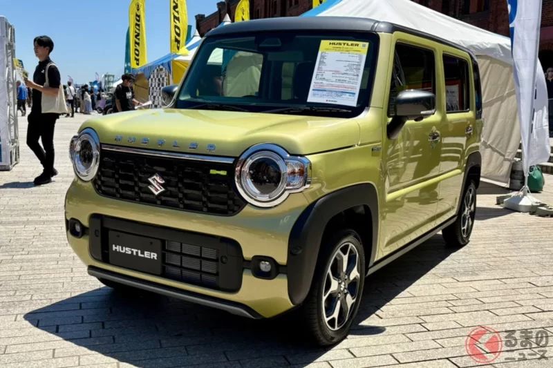 Suzuki全新「Hustler」實車亮相！ 採用更硬派的新設計，並搭載「媲美乘用車等級」的後方安全系統！ 大幅進化的「最新車型」究竟有哪些亮點？