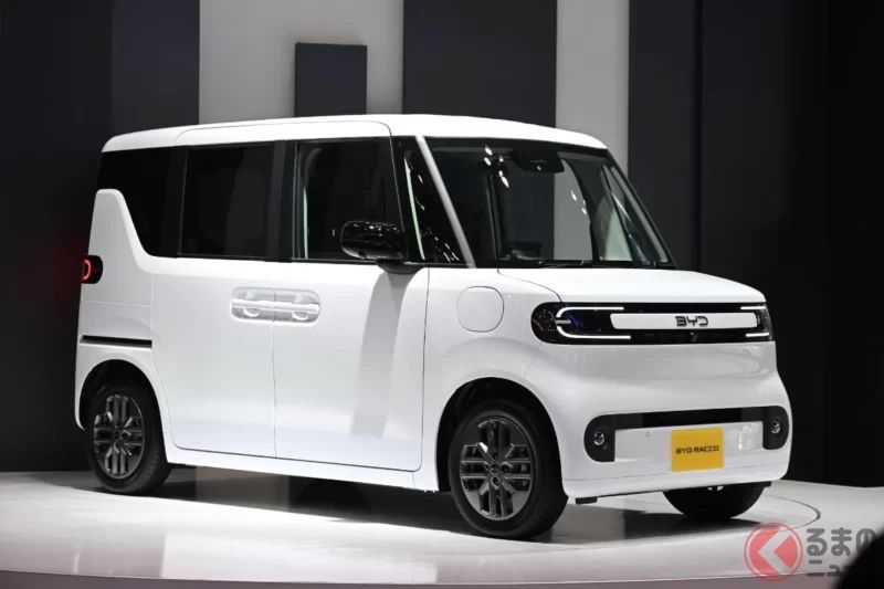 幾乎等同「N-BOX」尺寸的新型「輕型wagon」即將登場！日本專用設計＋雙側滑門，舒適度升級！BYD「Racco」在經銷商端的反應如何？我們實際去問了！