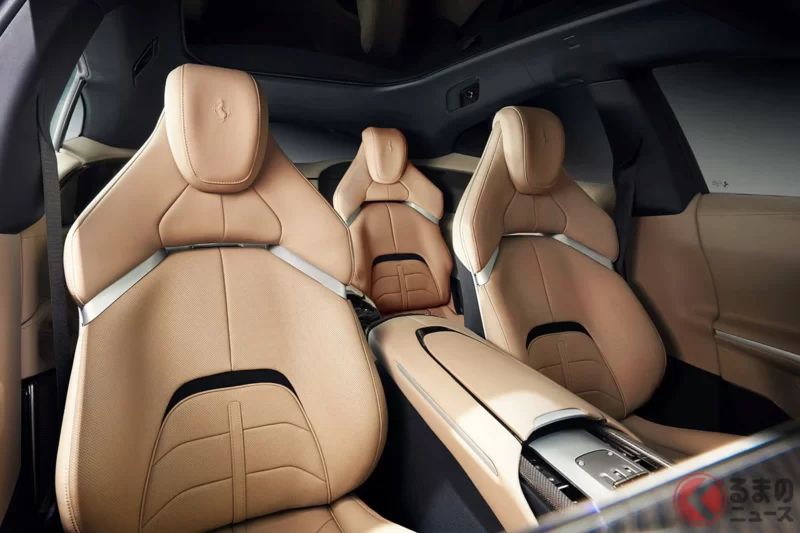 搭載V12引擎、擁有「700匹馬力以上」的4門sport car引起關注！全新“Luce”採用相同「對開式車門（coach doors）」設計！配備高性能4WD的Ferrari「Purosangue」究竟是一款什麼樣的車？