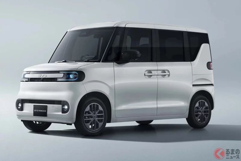 「N-BOX」尺寸的新型「輕型sliding door wagon」即將登場！在7月正式發表前「詳細內容」已經曝光！方正盒型設計的「BYD Racco」到底是什麼樣的車型？