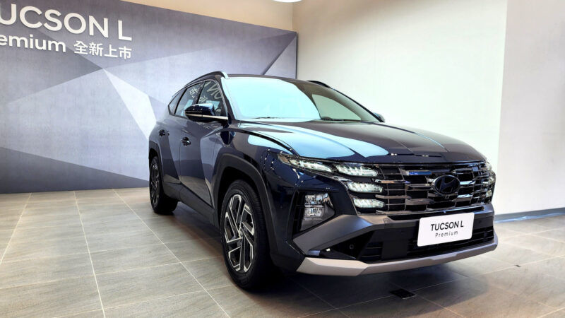 油電客車全面升級 26.5年式Hyundai Tucson L Premium