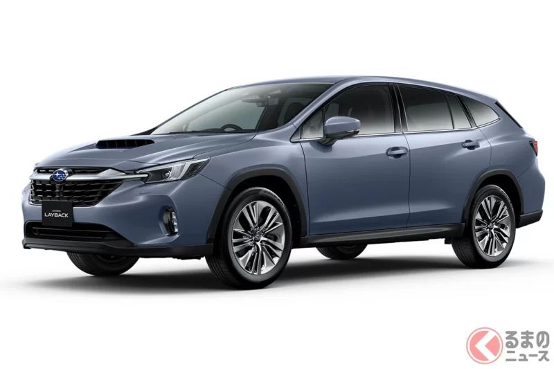 Subaru新型「“4WD” station wagon SUV」發表！全長4.7m車身「內裝刷新」×行駛性能提升×安全性進化！預告「hybrid規格」的「Levorg Layback」部分改良車型登場！