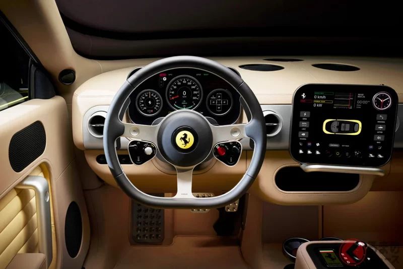 採用「iPhone」設計語言的新型Ferrari首度公開！評價兩極的新款四門跑車「Luce」義大利版本外觀背後隱藏的「秘密」究竟是什麼