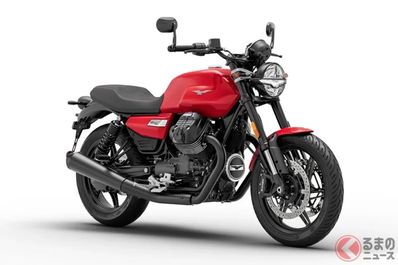 Moto Guzzi「“新款”Naked車型」上市！搭載稀有縱置空冷V型雙缸引擎與輕量化輪圈，展現動感性能！追加新色的「V7 Sport」登場