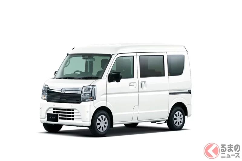 Mazda搭載強勁引擎的「全新」輕型廂型車上市引發熱烈迴響！新增「Buster Turbo」版本獲得「想要」「車頭很帥」等評價！油耗提升與外觀更新的「Scrum Van」成為焦點