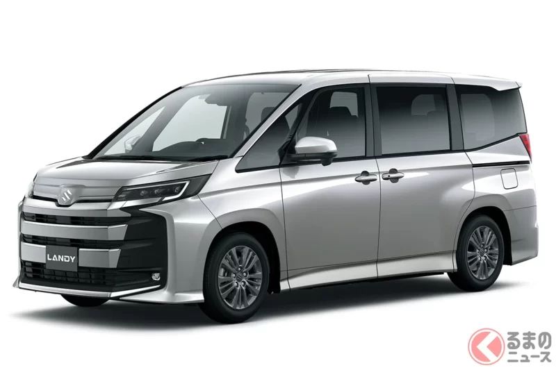 Suzuki全新「7／8人座Minivan」正式上市！雖然比頂級車型便宜28萬日圓，但標配雙側Power Slide Door，還擁有每公升23.6公里的優異油耗！外觀大改款進一步進化的「Landy」最入門車型究竟有何魅力？