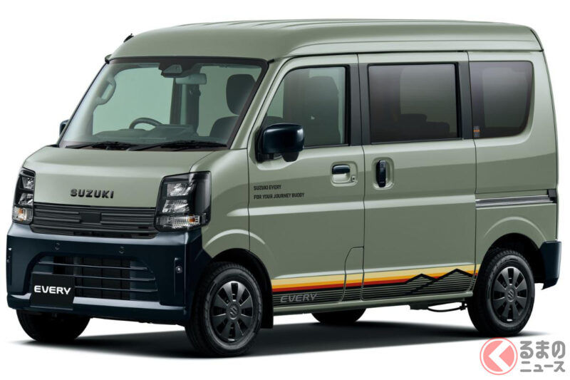 Suzuki「“新型”輕型廂型車」詢問「爆量湧入」！「已經不是商用車了！」專屬黑色外觀與繽紛車身設計，滿滿玩心！改良版「Every J Limited」在各大經銷商也成為話題