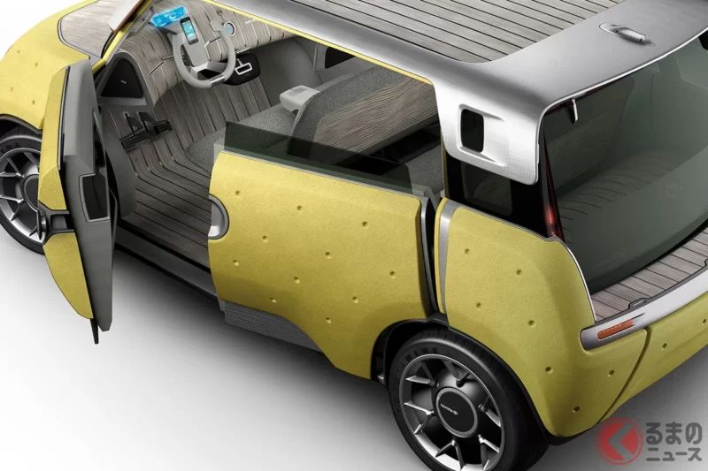 全長3.4公尺、幾乎是 kei car 尺寸！Toyota 這款創新的「5人座 truck」相當驚人！搭載獨特車門設計，超輕量的「750kg車體」更採用 polypropylene 製造！2013年登場的「ME.WE Concept」究竟是什麼樣的車？