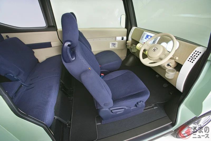 【元祖N-BOX!?】Honda令人驚豔的「滑動門hatchback」受到關注！2門×方正車身採用超寬敞內裝！竟然是後置引擎×後輪驅動！在美國公開的「Step Bus」是什麼？