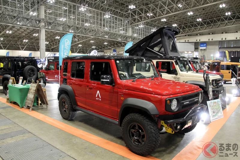 拓展5門的可能性！老牌APIO改裝廠提出的「Jimny Nomad」兩種客製化改裝方案