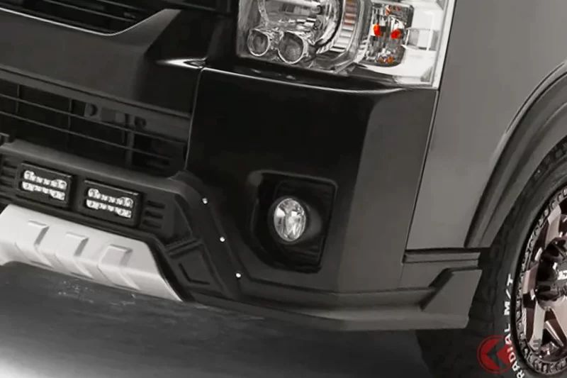 Toyota高級「6人座Hiace」實車公開！ 強悍又充滿魄力的「全黑設計」搭配特別「豪華內裝」！ Premium打造的「限定Bruno」由Direct Cars×WALD「強強聯手」誕生！