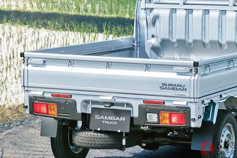 新車110萬日圓起！SUBARU「新型雙人座輕型商用車」受到高度關注！能偵測自行車與路口的「超安全」輕型卡車！曾被稱為「農道上的PORSCHE」的「Sambar Truck」最新現況！