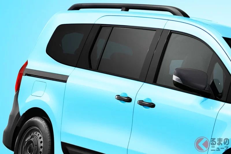 即將發表搭載6速MT的全新「五人座Minivan」！ 車長僅4.5公尺、比「Voxy」更短，採用滑門設計！ 配備專屬藍色塗裝與「對開式尾門」的Renault「Kangoo Couleur」備受矚目！